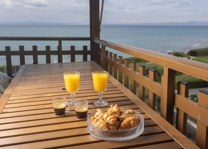 Apartamento Take Me To The Sea 2 - Beachfront, Starlink Polychrono